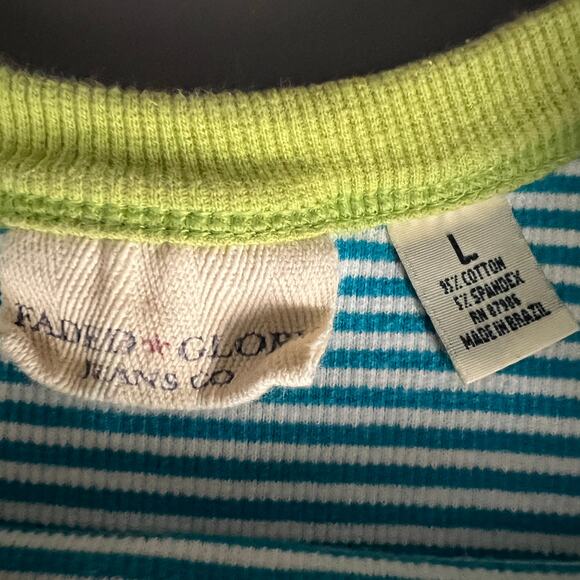 Vintage Faded Glory Juniors Top Y2K Grunge Preppy Academia Clueless Mean Girls - Picture 2 of 10